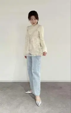 【新品未使用】 N. Natural Beauty Basic ストレートデニム