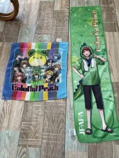 カラフルピーチ 極楽湯 じゃぱぱ マフラータオル ハンドタオル まとめ売り