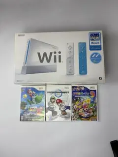 Nintendo Wii 本体 + ゲームソフト4本