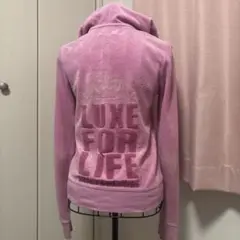juicy couture パーカー　レディース　トラックスーツ　ピンク　ベロアのサムネイル