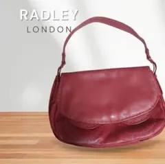 RADLEY LONDON ショルダーバッグ 本革 レザー 赤 レッド ボルドーのサムネイル
