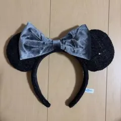 ディズニー　ミニー　カチューシャ　ツイード