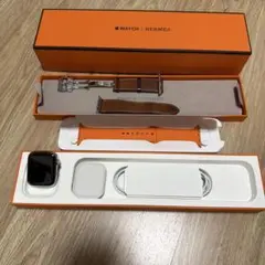 AppleWatchHermès S9 41mmシルバーステンレス エトゥープ付 - メルカリ