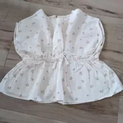 テータテート花柄 半袖シャツ 110cm