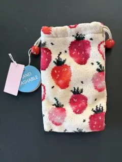 ☆新品☆ストロベリードット　ボトルポーチ　ラブラリー バイ フェイラー　いちご