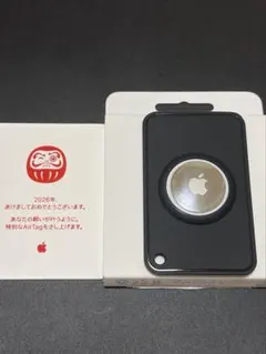 【2026年初売り限定】Apple AirTag ダルマ刻印（カード型ケース付)