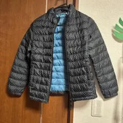 UNIQLO 水玉模様 ダウンコート 140