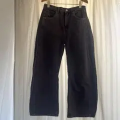 ZARA ブラックデニムパンツ EUR34
