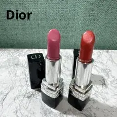 Dior 口紅 ルージュ ディオール まとめ売り 2点 デパコス