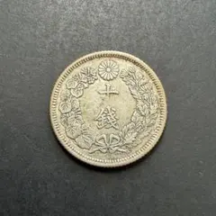旭日10銭銀貨 B80 大正5年 金運 1916年 古銭 アンティークコイン