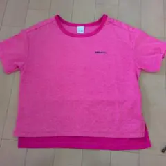 adidas neo 蛍光ピンク 半袖Tシャツ Sサイズ
