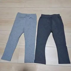 UNIQLO 90cm ロングパンツ 2枚セット