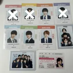 なにわ男子 タレントカードセット　道枝駿佑　推し証明証