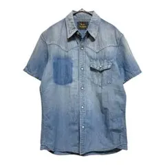 R.H.Vintage デニム シャンブレーシャツ Mサイズ インディゴカラー