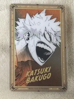 僕のヒーローアカデミア 原画展 箔押しクリアカード[最終値下げ‼️]