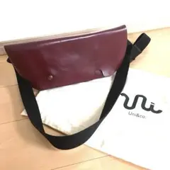 極美品】Uni＆Co. メッセンジャーバッグ オールレザー - メルカリ