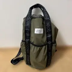 coen リュックサック バックパック カーキ