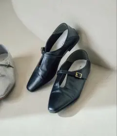 LEPSIM Uカットフラットパンプス Mサイズ