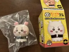 ちいかわ ラーメン豚 ミニソフビフィギュア 古本屋 かにちゃん　ソフビ