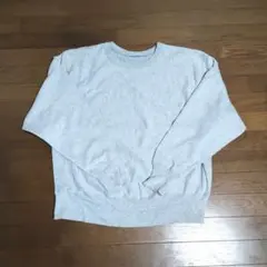 80s 無地目なしトリコタグ Champion リバースウィーブ L