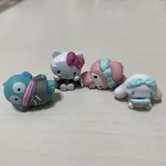 サンリオ　おやすみのひ　フィギュア4個セット