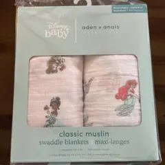Disney Baby aden + anais おくるみ 2枚セット　アリエル