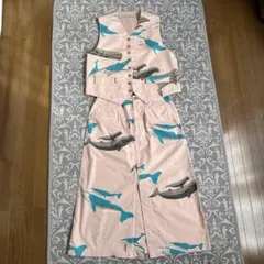 下迫秀樹powder白クジラ柄ワンピース 2025年最新】POWDER 下迫 クジラの人気アイテム - メルカリ