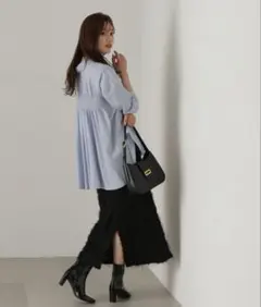 PROPORTION BODY DRESSING バックシャーリングシャツ