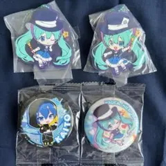 初音ミク　あそーと　ラバスト　缶バッジ　マジカルミライ　ラバーストラップ