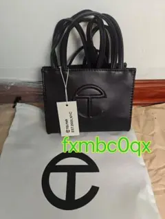 ❤テルファーTelfarスモールショルダーバッグ 黒❤美品 即お届 TELFAR テルファー スモール パフ ショッピングバッグ 黒