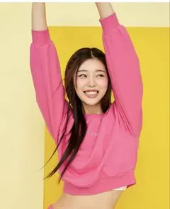 XEXYMIX] 長袖 スウェット トレーナー レディース クロップド丈