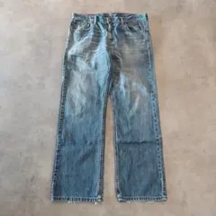 リーバイス569 Levis W31 ワイド バギー 青 古着 ヒゲ 22541 - メルカリ