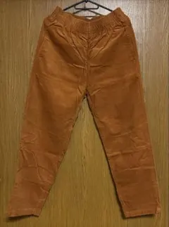 GU コーデュロイ シェフパンツ ブラウン Sサイズ