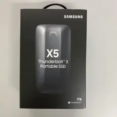 SAMSUNG (サムスン) X5 1TB ポータブル SSDのサムネイル