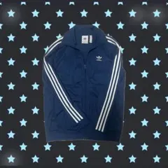 adidas トラックジャケット ブルー