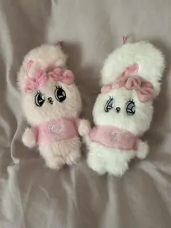 エスターバニー イニシャル入りマスコットセット