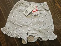 プティマイン♡120cm グレー花柄ショートパンツ♡新品、タグ付き