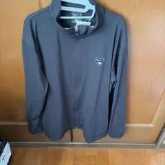 agnès b × arena ブラックナイロンジャケット