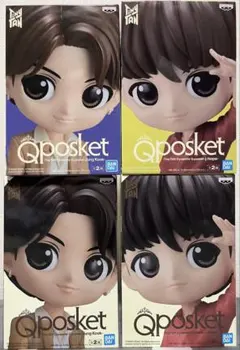 BTS TinyTAN Qposket Jungkook j-hope A B