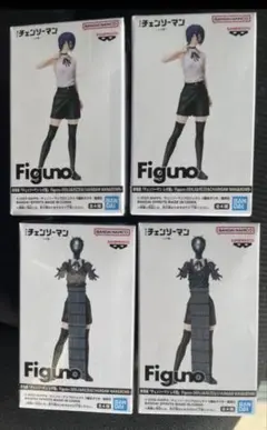 チェンソーマン Figuno フィギュア 全2種セット ボム2体 レゼ2体