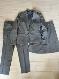 スーツカンパニー　グレー スーツ（ジャケット、パンツ、スカート）3点セット
