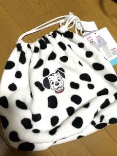 101匹わんちゃん　フリース　巾着
