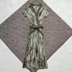 MaxMara マックスマーラ ストライプ柄 半袖ワンピース 42 - メルカリ