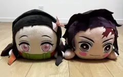 炭治郎・禰豆子 メガジャンボ寝そべりぬいぐるみ