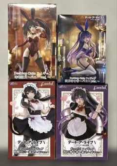 新品未開封　デート・ア・ライブⅤ フィギュア　時崎　夜乃神　4体セット　匿名配送