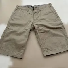 ★BURBERRY/バーバリーブラックレーベル ハーフ デニムパンツ/ジーンズ 82/メンズL相当/インディゴ/ショート＃12149048