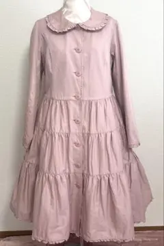 ピンクハウス　ロングティアードコート　ピンクのサムネイル