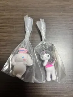 サンリオ ミニチュアチャーム ライブキャラクター シナモン クロミ