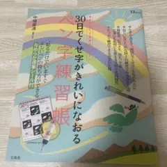 30日でくせ字がきれいになおるペン字練習帳のサムネイル