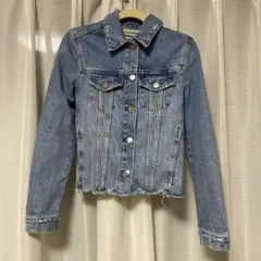 ⭐︎本日限定値下げ❣️ZARA  ダメージデニムジャケット❣️お買い得❣️